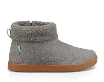 Sanuk New Bootah Women's Boots Grey | Canada 123ZUT